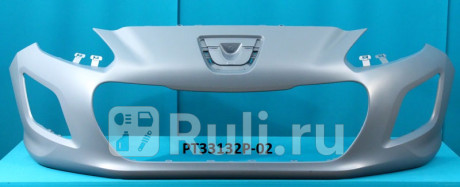 PT33132P-02 - Бампер передний (CrossOcean) Peugeot 308 (2011-2015) для Peugeot 308 (2011-2015) рестайлинг, CrossOcean, PT33132P-02