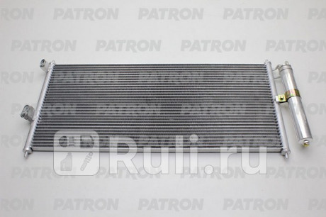 PRS1140 - Радиатор кондиционера (PATRON) Nissan Primera P12 (2001-2008) для Nissan Primera P12 (2001-2008), PATRON, PRS1140