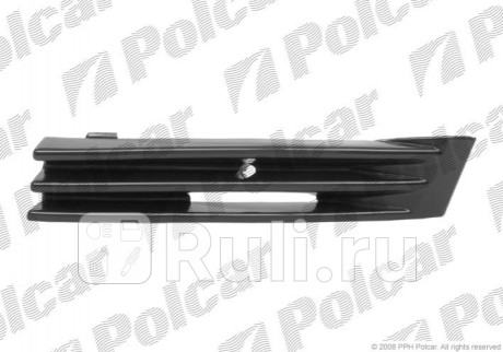 500227-2 - Решетка переднего бампера правая (Polcar) Mercedes W202 (1993-1997) для Mercedes W202 (1993-2001), Polcar, 500227-2