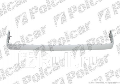 501596-4 - Молдинг заднего бампера (Polcar) Mercedes W210 (1995-1999) для Mercedes W210 (1995-2003), Polcar, 501596-4