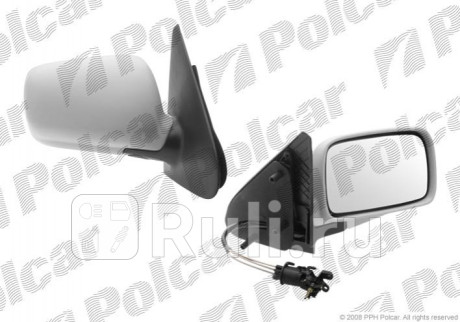 9524521E - Зеркало правое (Polcar) Volkswagen Polo хэтчбэк (1994-1999) для Volkswagen Polo (1994-1999) хэтчбэк, Polcar, 9524521E
