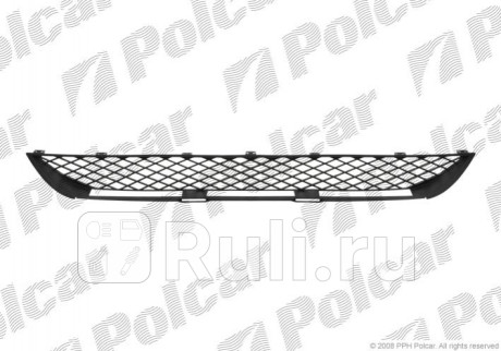 506527 - Решетка переднего бампера (Polcar) Mercedes Sprinter 906 (2006-2013) для Mercedes Sprinter 906 (2006-2013), Polcar, 506527