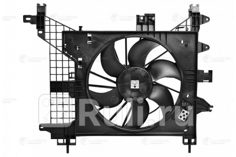 lfk-0951 - Вентилятор радиатора охлаждения (LUZAR) Renault Duster (2010-2015) для Renault Duster (2010-2015), LUZAR, lfk-0951