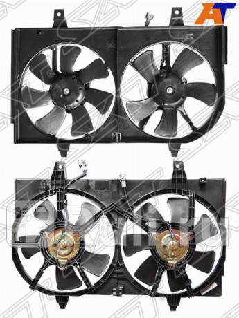 ST-DTW2-201-0 - Вентилятор радиатора охлаждения (SAT) Nissan Maxima A33 (1999-2006) для Nissan Maxima A33 (1999-2006), SAT, ST-DTW2-201-0