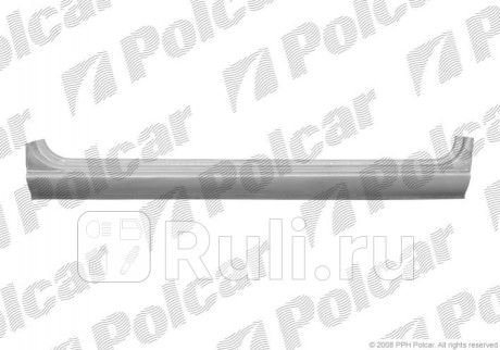 506242-4 - Порог правый (Polcar) Mercedes Sprinter 901-905 (1995-2000) для Mercedes Sprinter 901-905 (1995-2000), Polcar, 506242-4