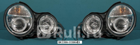 SK3300-11596-EX - Тюнинг-фары (комплект) (SONAR) Mercedes W210 (1995-1998) для Mercedes W210 (1995-2003), SONAR, SK3300-11596-EX