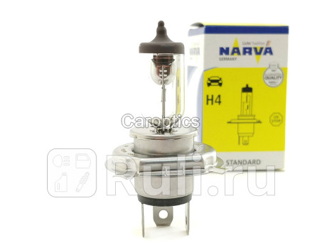 48881 - Лампа H4 (60/55W) NARVA для Автомобильные лампы, NARVA, 48881