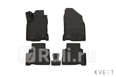 KVESTLEX00003K1 - 3d коврики в салон 5 шт. (KVEST) Lexus NX (2014-2020) для Lexus NX (2014-2021), KVEST, KVESTLEX00003K1