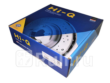 SD1085 - Диск тормозной задний (HI-Q) Kia Cerato 4 (2018-2020) для Kia Cerato 4 (2018-2021), HI-Q, SD1085