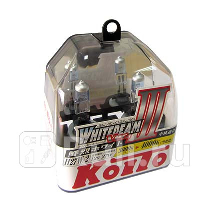 P0729W - Лампа H27 (27W) KOITO Whitebeam III 4000K для Автомобильные лампы, Koito, P0729W
