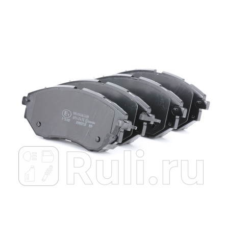 P 78 017 - Колодки тормозные дисковые передние (BREMBO) Subaru Legacy BM/BR (2009-2015) для Subaru Legacy BM/BR (2009-2015), BREMBO, P 78 017