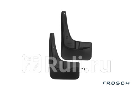 NLF.48.50.F13 - Брызговики передние (комплект) (FROSCH) Toyota Highlander 2 рестайлинг (2010-2013) для Toyota Highlander 2 (2010-2013) рестайлинг, FROSCH, NLF.48.50.F13
