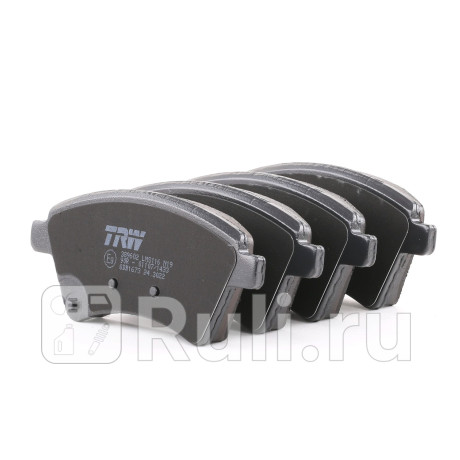 GDB1673 - Колодки тормозные дисковые передние (TRW) Fiat Sedici (2005-2014) для Fiat Sedici (2005-2014), TRW, GDB1673