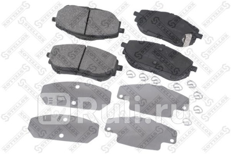 000 655B-SX - Колодки тормозные дисковые передние (STELLOX) Toyota Auris (2012-2019) для Toyota Auris (2012-2019), STELLOX, 000 655B-SX