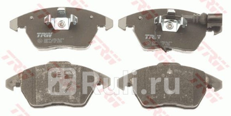 GDB1807 - Колодки тормозные дисковые передние (TRW) Seat Ibiza (2008-2012) для Seat Ibiza 4 (2008-2012), TRW, GDB1807