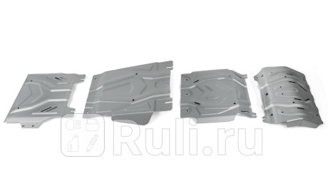 K222.4052.1 - Защиты радиатора+картера+кпп+раздаточной коробки (комплект) (RIVAL) Fiat Fullback (2016-2020) для Fiat Fullback (2016-2020), RIVAL, K222.4052.1