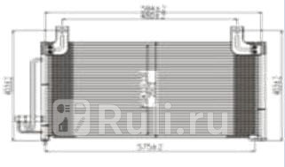 KARIO01-930 - Радиатор кондиционера (Forward) Kia Rio 1 (2001-) для Kia Rio 1 (1999-2005), Forward, KARIO01-930
