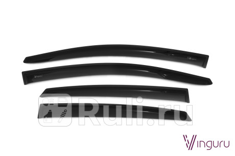 AFV80512 - Дефлекторы окон (4 шт.) (Vinguru) Nissan Sentra (2012-) для Nissan Sentra (2012-2017), Vinguru, AFV80512