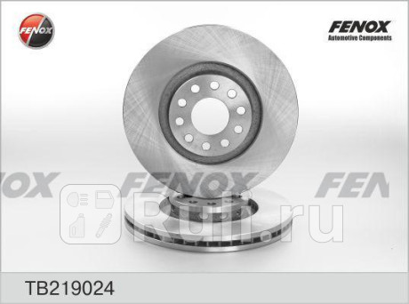 TB219024 - Диск тормозной передний (FENOX) Audi A4 B7 (2004-2009) для Audi A4 B7 (2004-2009), FENOX, TB219024