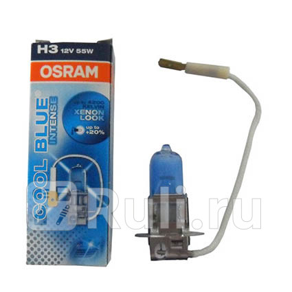 64151CBI - Лампа H3 (55W) OSRAM Cool Blue Intense 4200K для Автомобильные лампы, OSRAM, 64151CBI