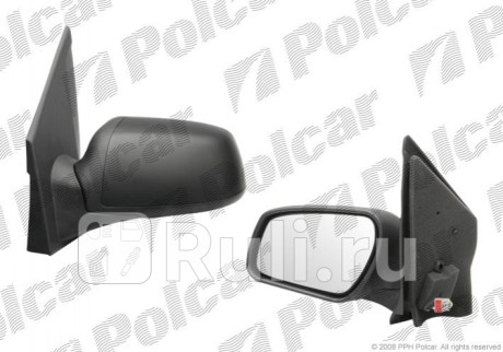 3258525M - Зеркало правое (Polcar) Ford Fusion (2005-2012) для Ford Fusion (2002-2012), Polcar, 3258525M