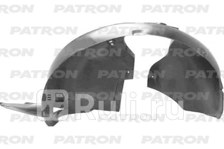 P72-2504AL - Подкрылок передний левый (PATRON) Skoda Superb 2 (2008-2015) для Skoda Superb 2 (2008-2015), PATRON, P72-2504AL