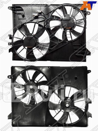 ST-CH06-201-0 - Вентилятор радиатора кондиционера (SAT) Chevrolet Captiva (2006-2011) для Chevrolet Captiva (2006-2011), SAT, ST-CH06-201-0
