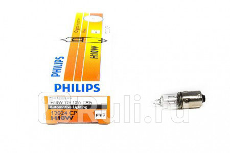 12024 CP - Лампа T4W (10W) PHILIPS 3300K для Автомобильные лампы, PHILIPS, 12024 CP