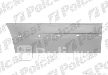 50124012 - Ремонтная часть передней двери правая (Polcar) Mercedes W638 (1996-2003) для Mercedes W638 (1996-2003), Polcar, 50124012