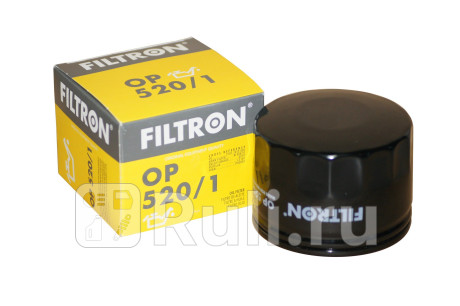 OP 520/1 - Фильтр масляный (FILTRON) Lada XRAY (2015-2020) для Lada XRAY (2015-2021), FILTRON, OP 520/1