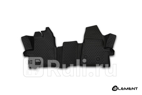 ELEMENT3D1675210k - 3d коврики в салон 2 шт. (Element) Ford Transit 7 (2014-) для Ford Transit 7 (2014-2021), Element, ELEMENT3D1675210k
