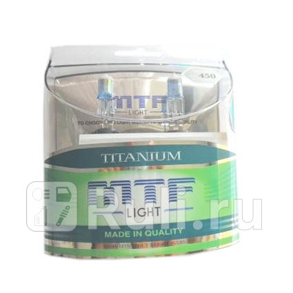 MTF-881-T - Лампа H27 (27W) MTF Titanium 4300K для Автомобильные лампы, MTF, MTF-881-T