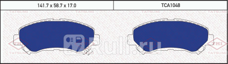 Колодки тормозные дисковые передние nissan qashqai 07- renault koleos 08- TATSUMI TCA1048  для прочие, TATSUMI, TCA1048