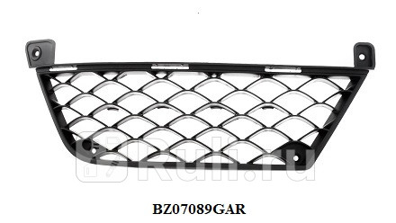 BZ07089GAR - Решетка переднего бампера правая (TYG) Mercedes W204 (2011-2015) для Mercedes W204 (2006-2015), TYG, BZ07089GAR