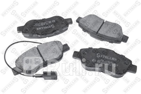 000 243B-SX - Колодки тормозные дисковые передние (STELLOX) Fiat Punto (1999-2010) для Fiat Punto (1999-2010), STELLOX, 000 243B-SX