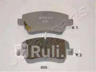PA-800AF - Колодки тормозные дисковые передние (JAPANPARTS) Suzuki Swift (2004-2011) для Suzuki Swift 3 (2004-2011), JAPANPARTS, PA-800AF