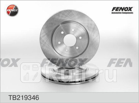 TB219346 - Диск тормозной передний (FENOX) Nissan NP300 (2008-2015) для Nissan NP300 (2008-2015), FENOX, TB219346