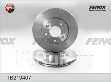 TB219407 - Диск тормозной передний (FENOX) Hyundai Elantra 6 AD рестайлинг (2018-2021) для Hyundai Elantra 6 AD (2018-2021) рестайлинг, FENOX, TB219407