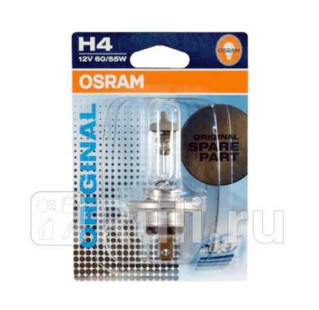 64193PRC - Лампа H4 (60/55W) OSRAM для Автомобильные лампы, OSRAM, 64193PRC