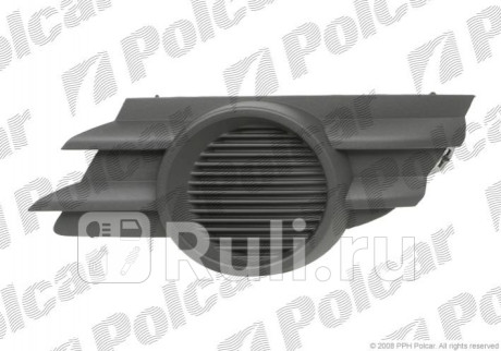 556227-2 - Решетка переднего бампера правая (Polcar) Opel Meriva A (2005-2010) для Opel Meriva A (2003-2010), Polcar, 556227-2