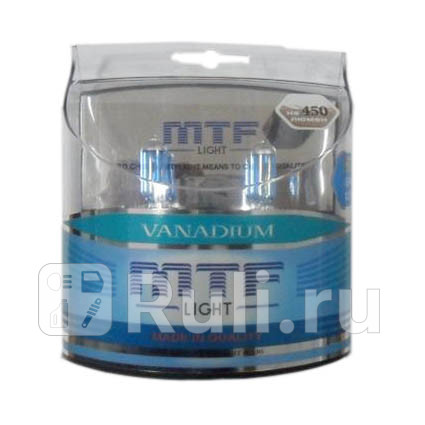 MTF-9005-V - Лампа HB3 (65W) MTF Vanadium 5000K для Автомобильные лампы, MTF, MTF-9005-V