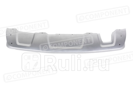 CMP1400201 - Накладка на задний бампер (COMPONENT) Renault Duster (2010-2015) для Renault Duster (2010-2015), COMPONENT, CMP1400201