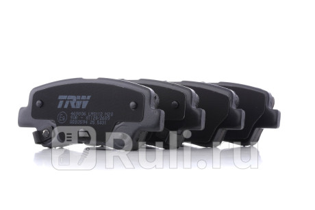 GDB3594 - Колодки тормозные дисковые задние (TRW) Hyundai ix35 (2013-2015) для Hyundai ix35 (2013-2015) рестайлинг, TRW, GDB3594