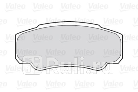 301570 - Колодки тормозные дисковые задние (VALEO) Peugeot Boxer 2 (2002-2006) для Peugeot Boxer 2 (2002-2006), VALEO, 301570