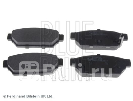 ADC44244 - Колодки тормозные дисковые задние (BLUE PRINT) Mitsubishi Colt Z3#A (2009-2012) для Mitsubishi Colt Z30 (2009-2012) рестайлинг, BLUE PRINT, ADC44244