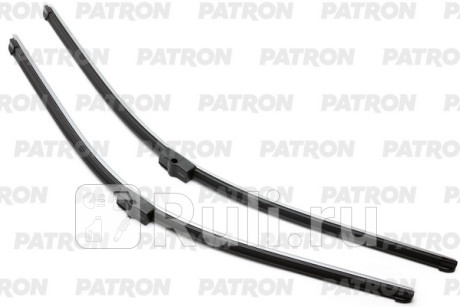 Щетки стеклоочистителя 75см + 68см к-кт плоская side pin renault espace iv PATRON PWB670-FS  для прочие, PATRON, PWB670-FS