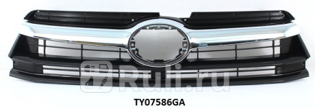 TY07586GA - Решетка радиатора (TYG) Toyota Highlander (2013-2016) для Toyota Highlander 3 (2013-2020), TYG, TY07586GA