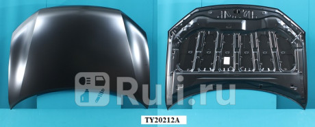 TY9207-01 - Капот (CrossOcean) Toyota Highlander 2 рестайлинг (2010-2013) для Toyota Highlander 2 (2010-2013) рестайлинг, CrossOcean, TY9207-01
