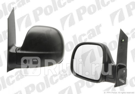 504051-M - Зеркало левое (Polcar) Mercedes Vito W639 (2003-2014) для Mercedes Vito W639 (2003-2014), Polcar, 504051-M