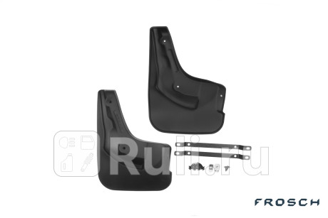 NLF.16.73.E11 - Брызговики задние (комплект) (FROSCH) Ford Focus 3 рестайлинг (2015-) для Ford Focus 3 (2014-2019) рестайлинг, FROSCH, NLF.16.73.E11